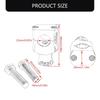 Motorcycle Handlebar Risers for 7/8" 1'' Handlebar Universally Handlebar Risers Clip Extension Adapter Extender