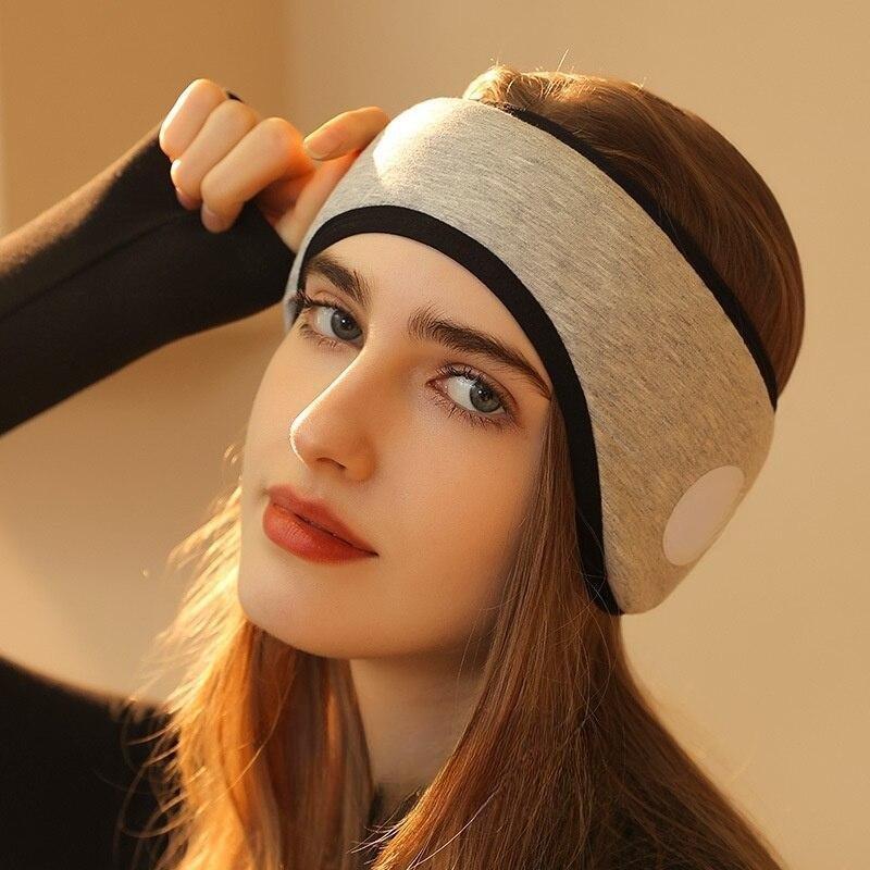 Univerzální chrániče sluchu izolující hluk s maskou na oči pro spánek a venkovní zimní sporty - suchý zip a samet pro muže a ženy