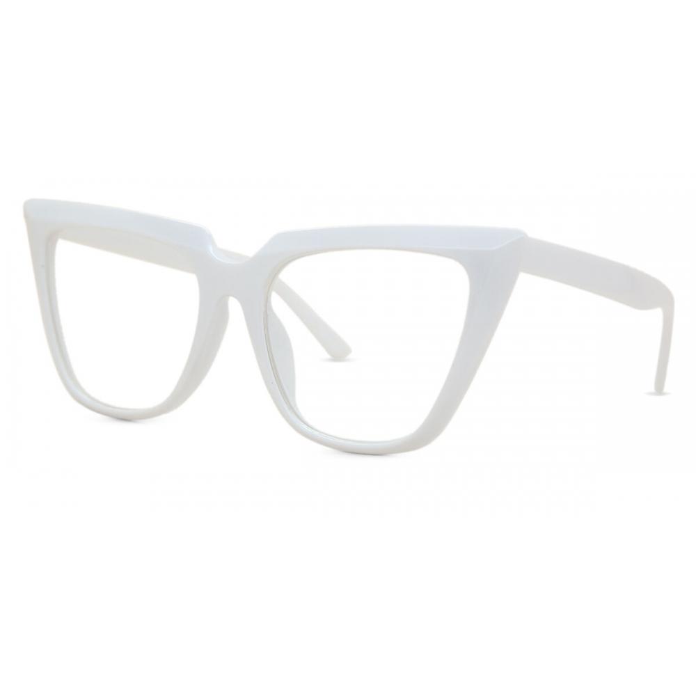 Full Rim Cat Eye White Smartbuy Collection Halia 3362 C2 Fashion Unisex Eyeglasses