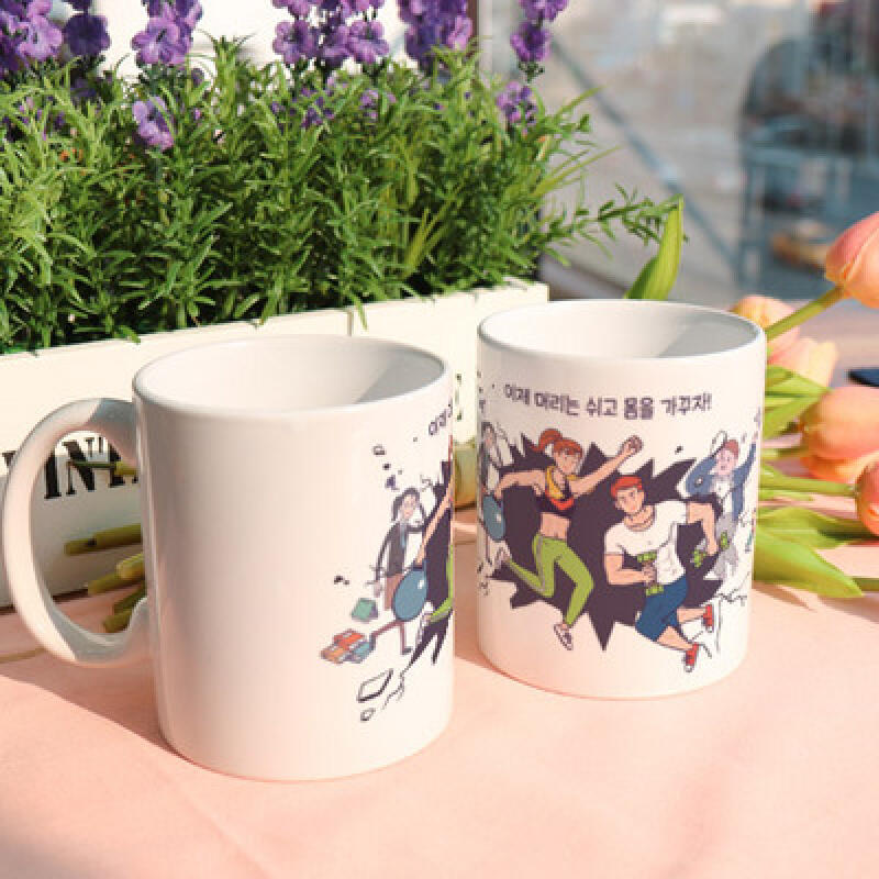 tb815-Design Mug 2p-Now let s rest our heads and take care of our bodies.