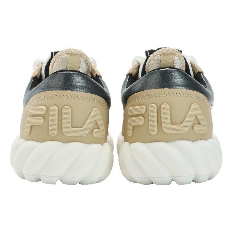FILA Campo Comfortable Versatile Low-Top Sneakers Women sneakers Coconut-White Rice-Yellow F12W333201FCA