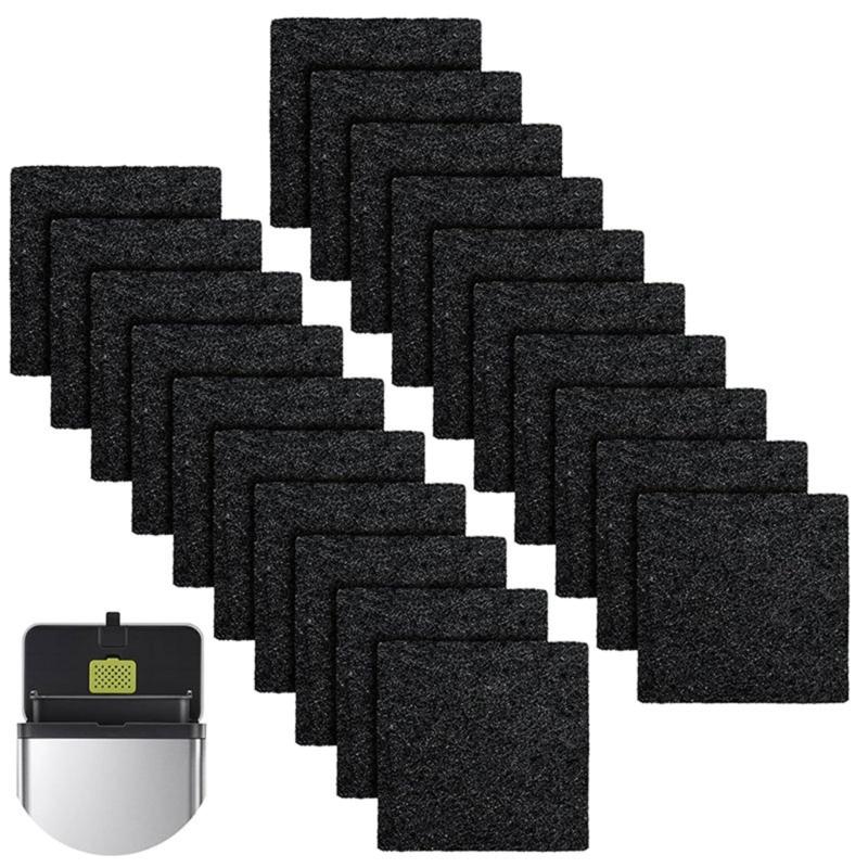 20 kusů deodoračních filtračních vložek pro odpadkové koše EKO Step pro kontrolu zápachu