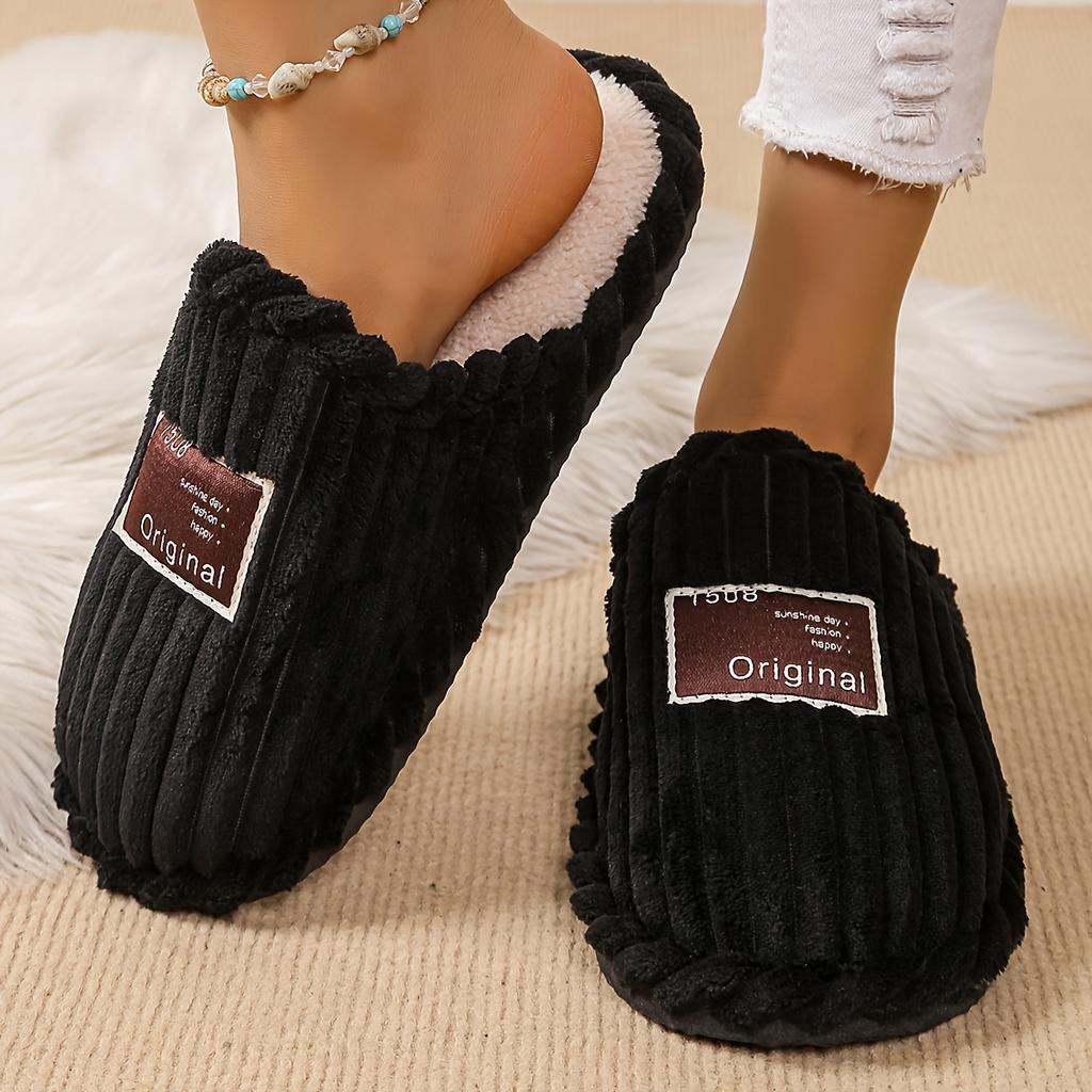 [Non-Slip] Indoor Slippers - Non-Slip - for Men and Women, Autumn and Winter