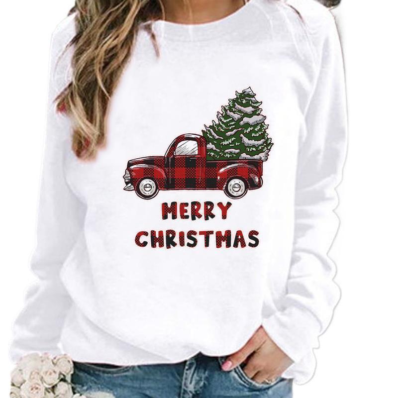 Women's Cute Santa Claus Christmas Hoodie