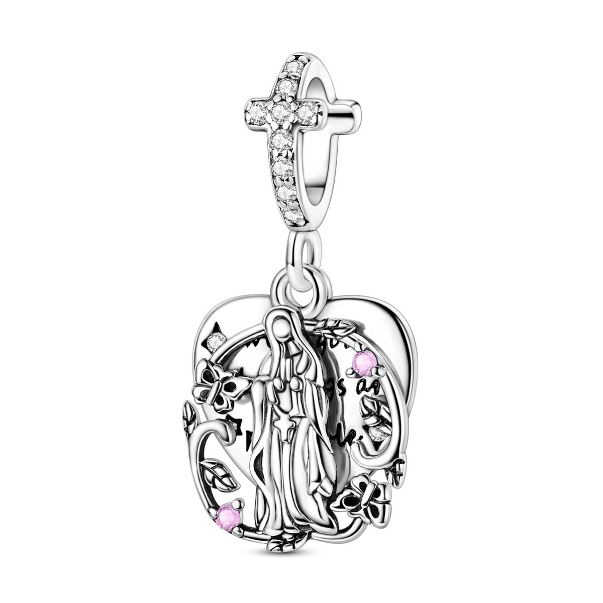 

Girl Charm Metal Purple Butterflies Love Pendant Beads Charms Fine Accessory Fit Original Bangle Ideal for Make your own Gift Elegant Fashion