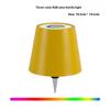 RGB Plug-in Wine Bottle Lamp Metal Wine Bottle Table Lamp Rechargeable LED Luminous Table Lamp