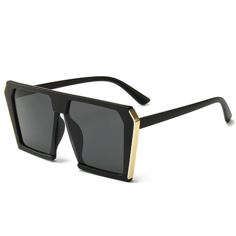2019 Glasses, Trendy Large-Frame Sunglasses For Women, Multi-Color Colorful Street Sunglasses