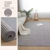 Felpudo de Sisal Resistente a Manchas y Gatos, Color Sólido, para Sala de Estar, Dormitorio y Mirador