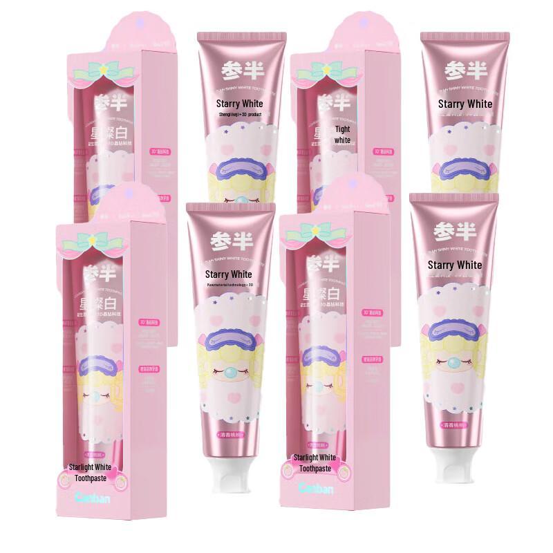 Semibright x Rolife Nanci Peach Bubble Whitening Toothpaste