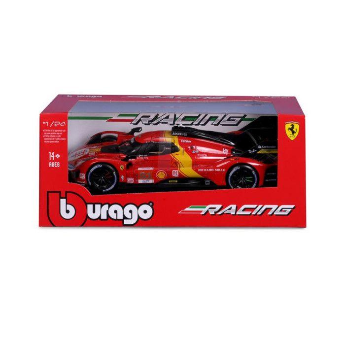 Voiture Bburago 1 24 Ferrari Racing 499P LMH