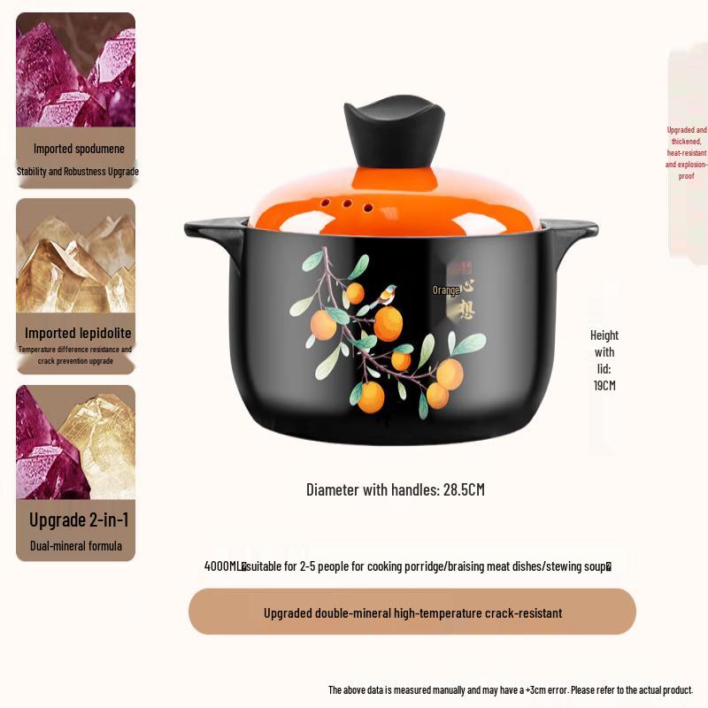 Korean Style Ceramic Casserole Pot