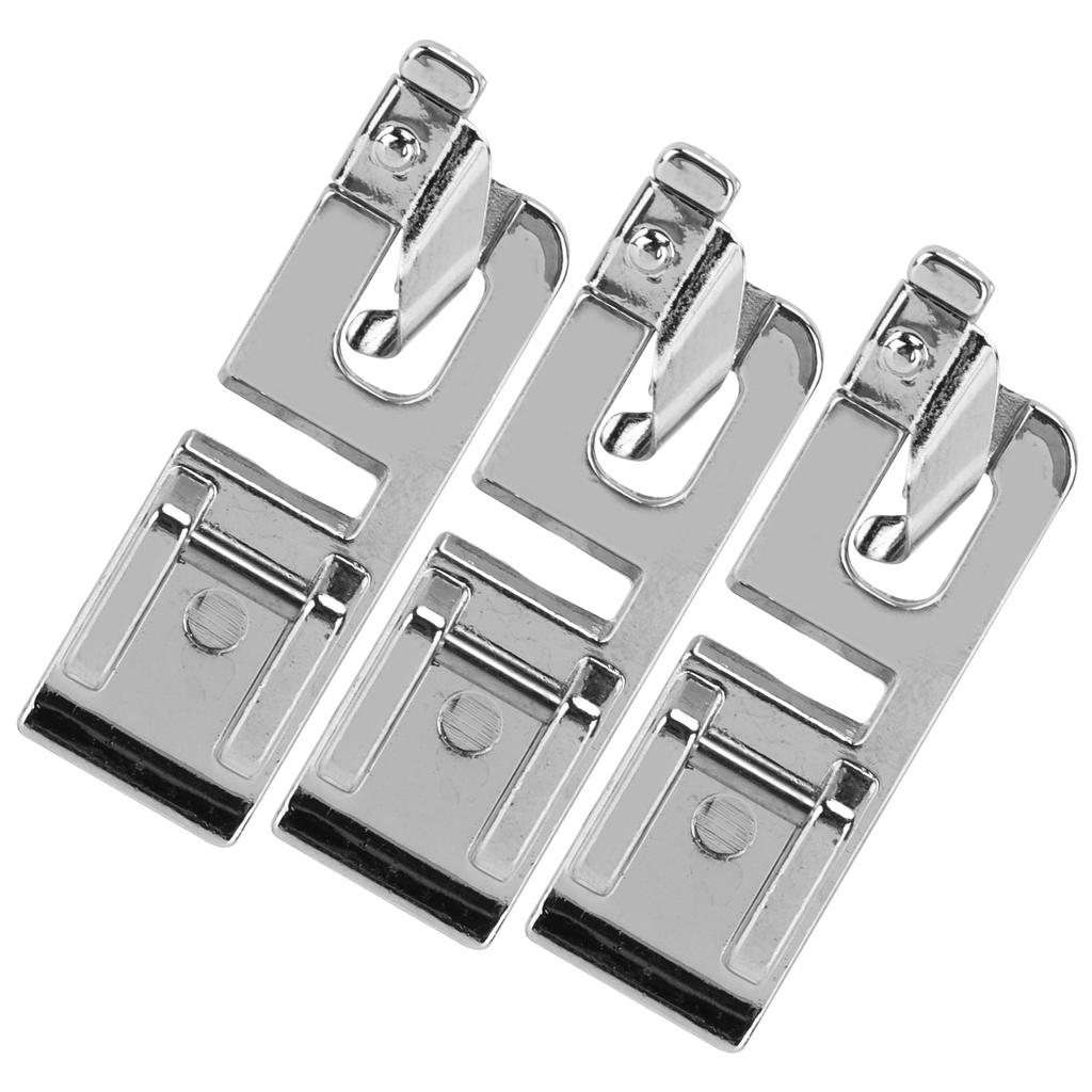 3Pcs Hemming Sewing Foot High Performance Durable Rust Proof Presser Foot Set for Babylock White
