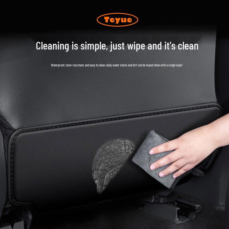 Camry Seat Back Protective Kick Mats - Decorative Interior Set