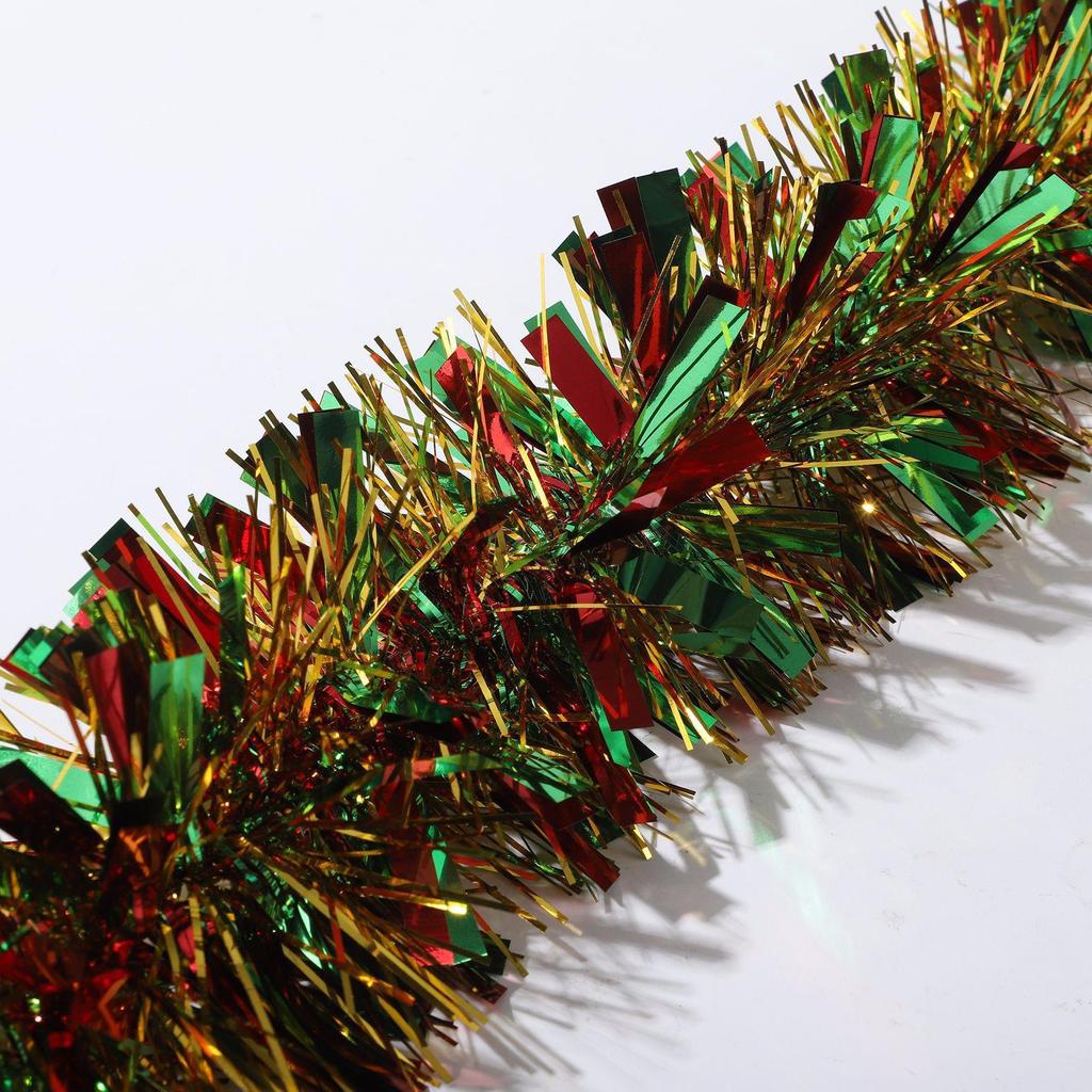2m Chenille Silk Tinsel Streamers for Christmas, Wedding & Event Decorations