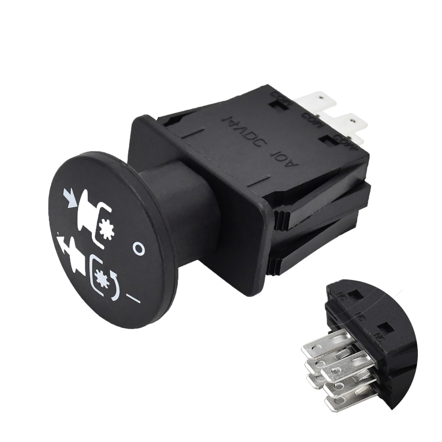 

Переключатель ВОМ 430-027 93-9998 95-7489 Совместим с Toro TimeCutter Z4200 Z4220 Z5000 Z5020 Z5030 Z5035 Z5040 Z5060 и т.д. XL440H 267 Замена 92-6787