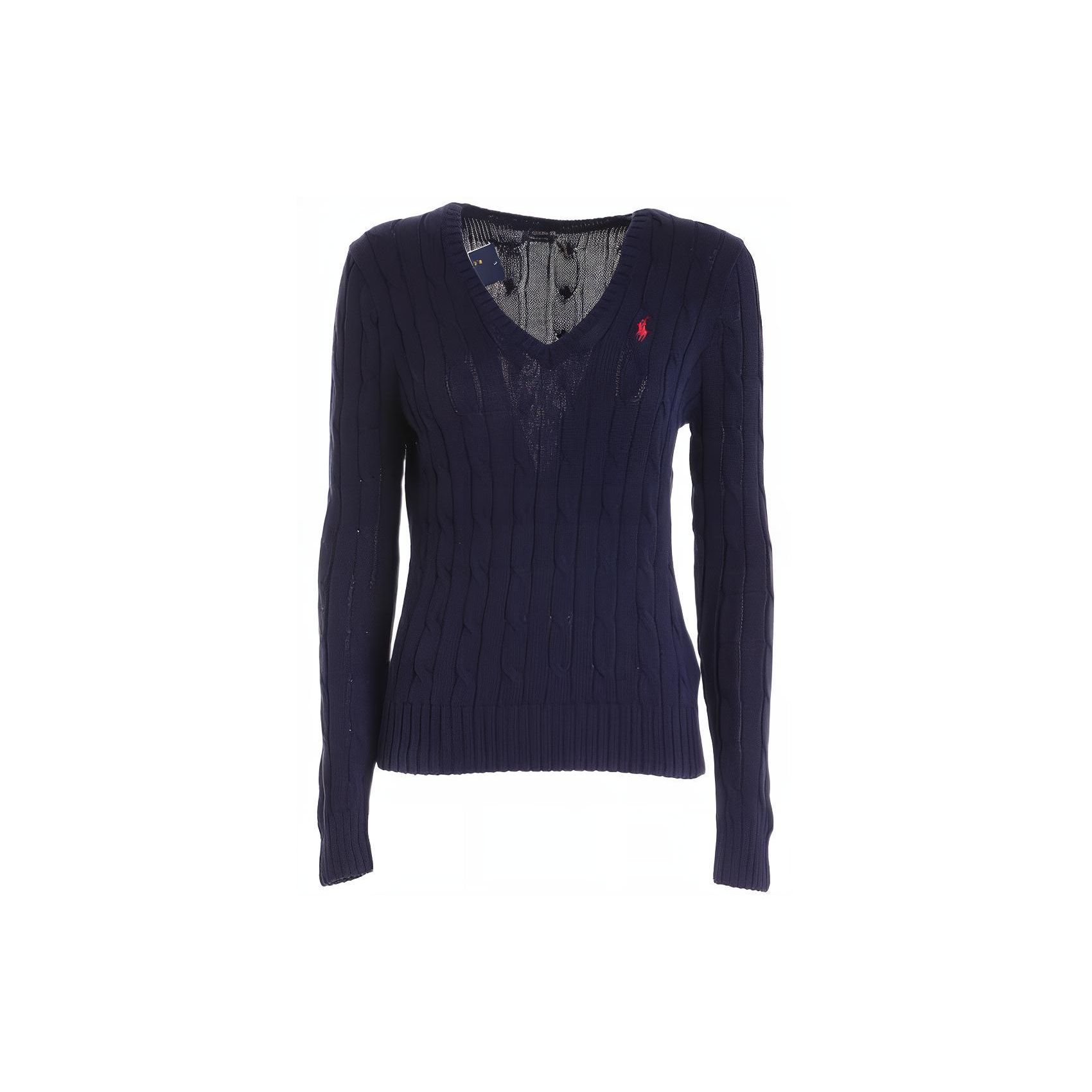 

Polo Ralph Lauren Однотонный свитер Slim Fit Женский свитер Синий 211580008-007 M