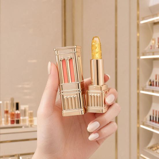 3.8G Color Changing Lipstick for Women, Hydrating Moisturizing Skin-Adaptive Lip Balm, Long-Lasting Waterproof PH Adjusting Clear Lip Gloss