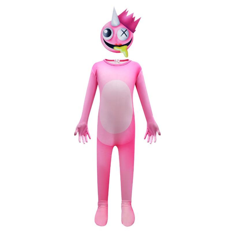 Halloween Rainbow Friends Color Game Blue Color Monster Costume onesie