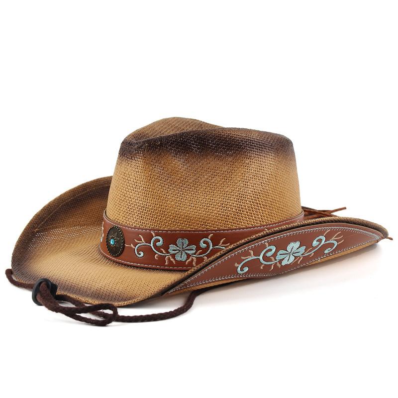 Men's & Women's Western Style Cowboy/Cowgirl Straw Hat