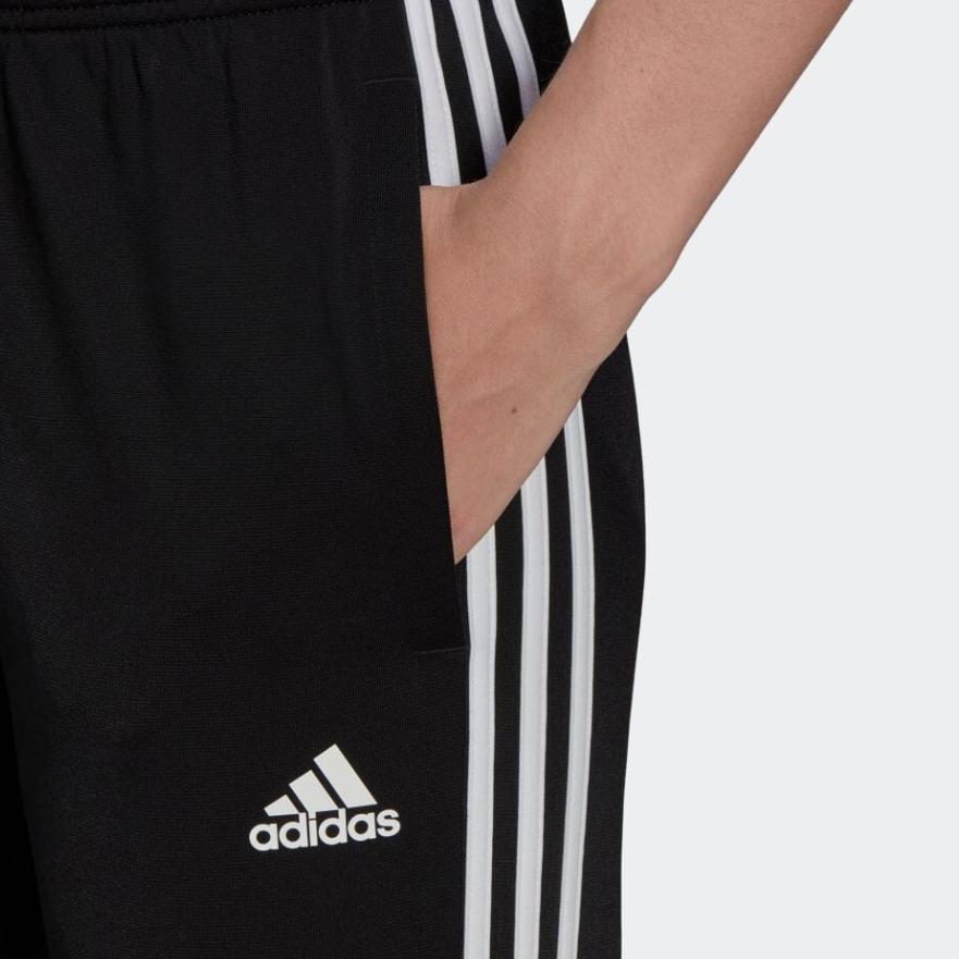Adidas Three-Stripe Logo Joggers Women Bottoms Black H48447