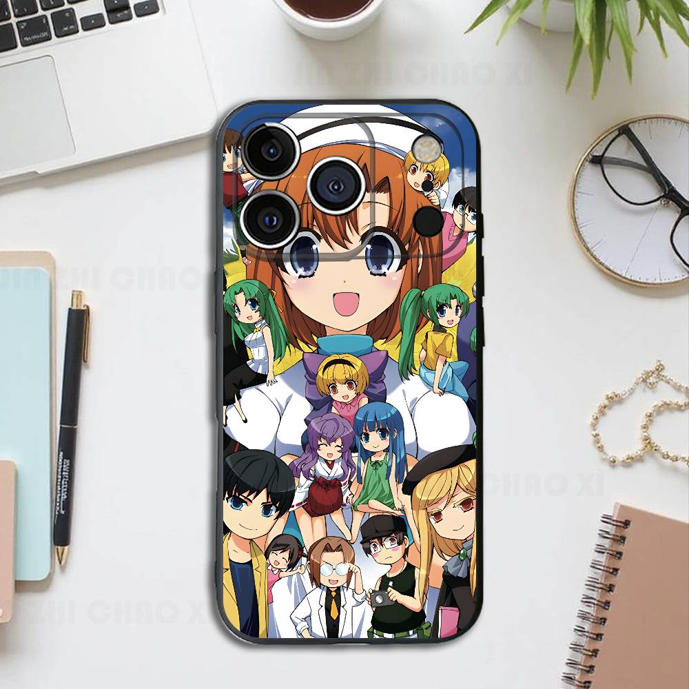 

Anime When They Cry Silicone Soft Phone Case For IPhone17 16 15 14 13 12 11 Pro Max Plus X XR SE Cover iPhone16pro