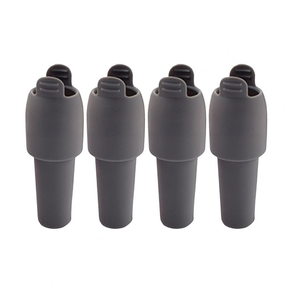

Reusable Wine Stopper 4pcs Silicone Wine Stoppers with Handle Leak-proof Bottle Sealer Set Food Grade Universal Champagne Beer