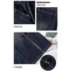 Women's High Waist Denim Midi Side Button Split Slim Casual Daily Vintage Jean Skirt
