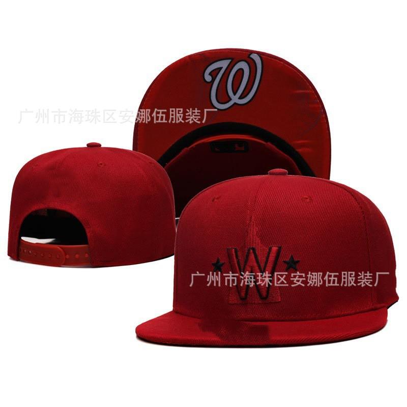 Embroidered Flat Brim Baseball Cap Men Women Team Style Breathable Sun Hat