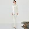 Elegant Autumn 2025 Women's Chinese-Style Suit with Frog Buttons
