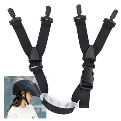 Y Shaped Adjustable Buckle Removable Hat Chin Strap Safety Helmet Chin Strap with Chin Cup Helmet Accessory