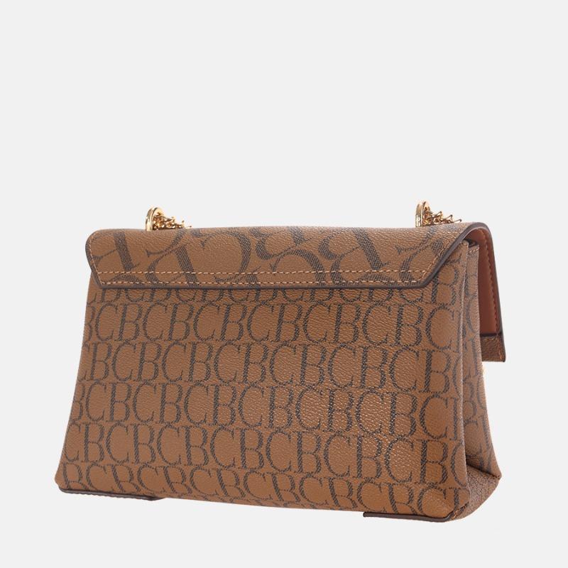 Niche old-fashioned women's bags, letter chains, messenger bags, large-capacity multi-compartment bags