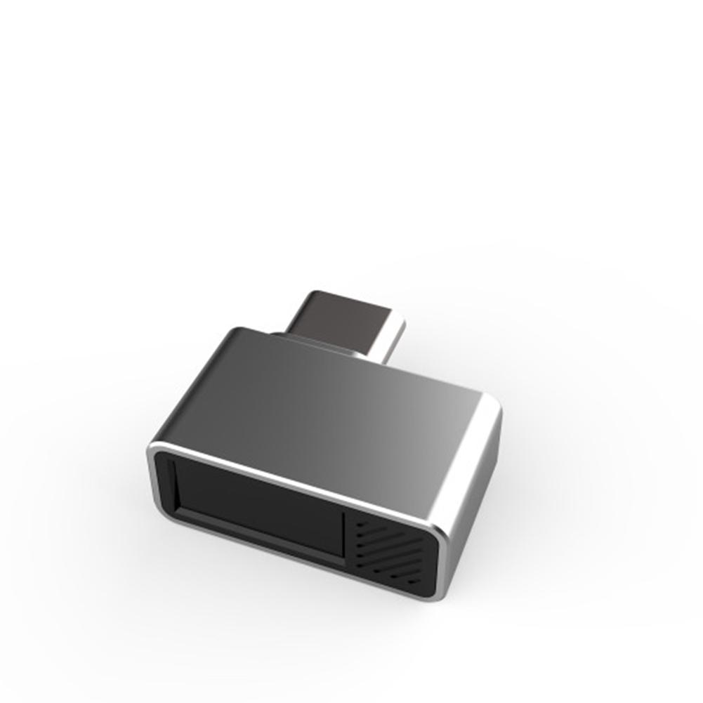 Computer Fingerprint Reader Biometric Scanner Login Unlock Fingerprint Logger Compatible For Windows 10 11 Hello Win7 8 silver#0