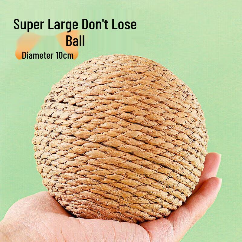 Hanhan Leyuan Self-Amusing Cat Sisal Toy Balls