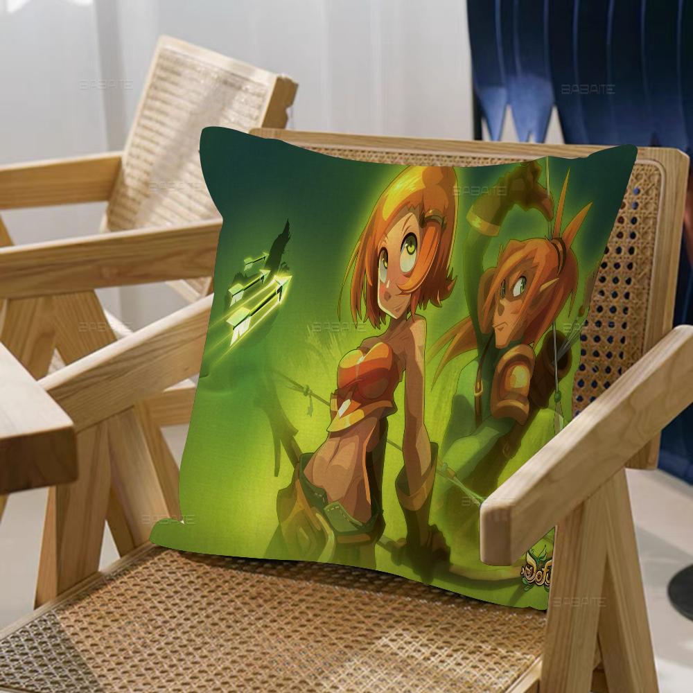 Dofus Cushion Cover X Polyester Sofa Cushions Decorative Throw Pillows Home Decoration Pillowcover