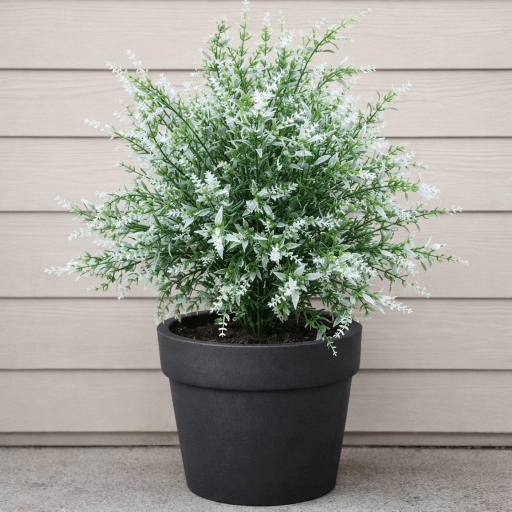 Real Touch Lavender Bonsai Stake Realistic Potted Bonsai Simulated Green Plants Wedding Ceremony