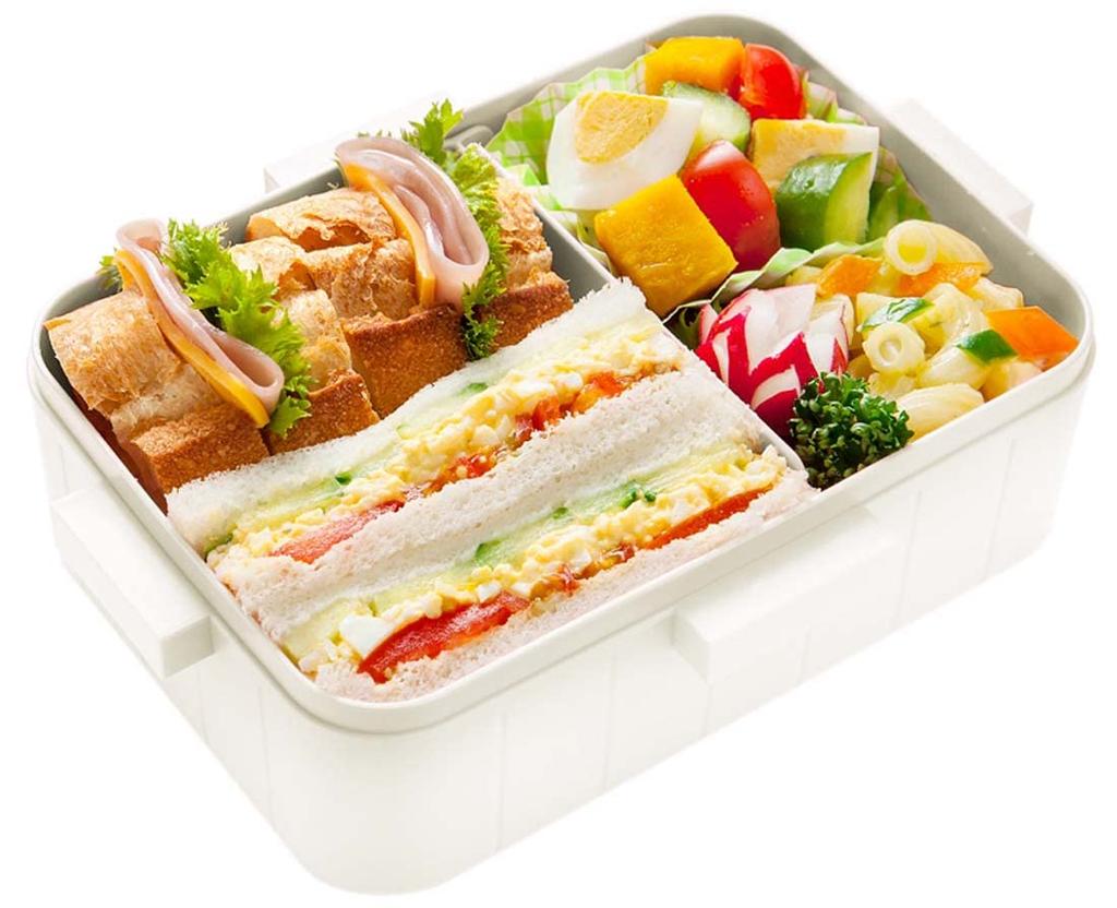 Skater Bento Box for Dishwasher Made In Minecraft Minecraft Women, 4-Point Lock, Antibacterial, 650ml, Safe, Leak-Resistant, Japan, Explorer, Moa,