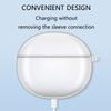 Clear Earbud Case Shock Absorbent  Protective Cover High Transparency Soft Earphone Protector Small for Small Earbud X7