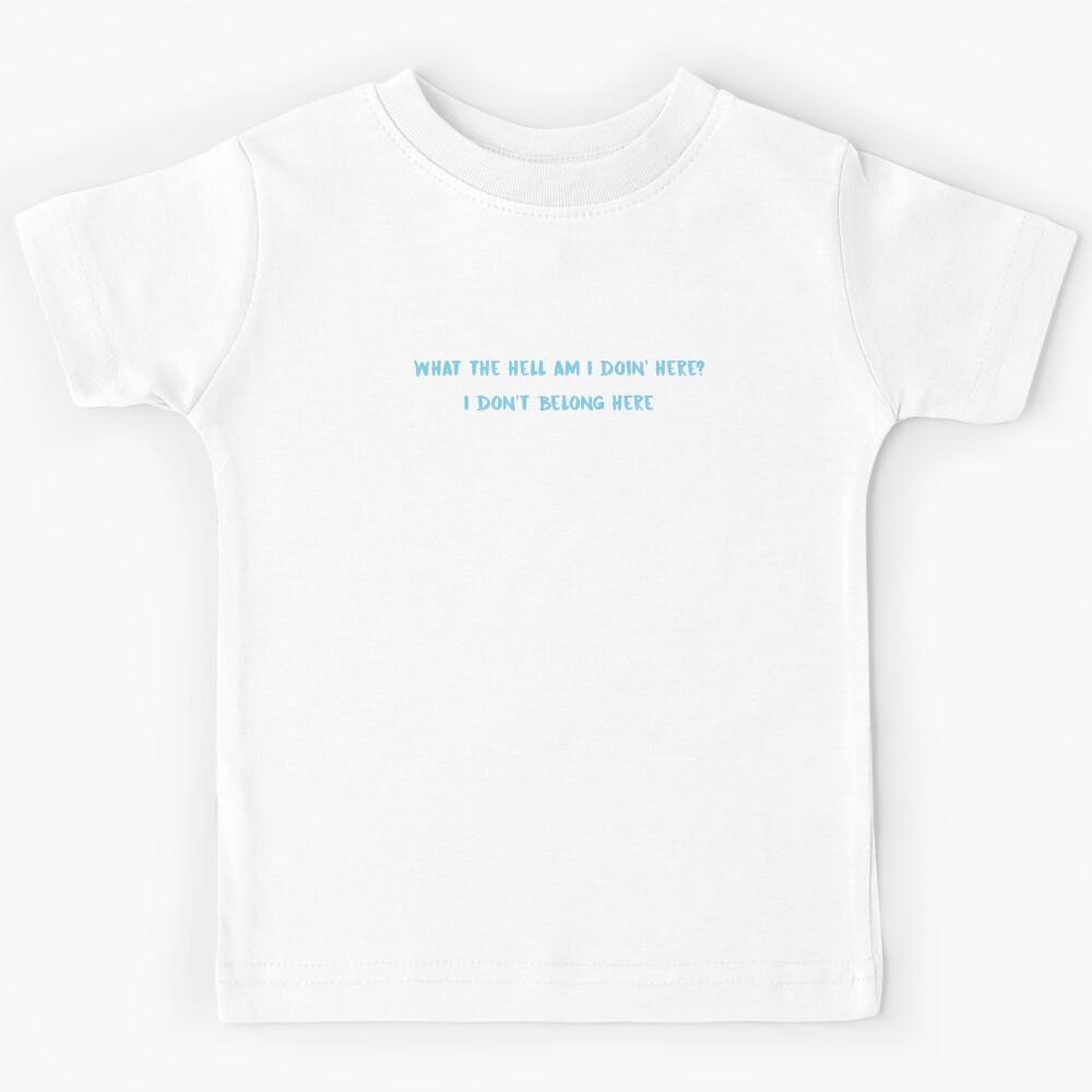 creepy blue Kids T-Shirt 130