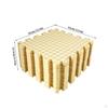9 Pieces Blocking Mats with TPins Aligned Grid Interlocking FirmDensity Knitting