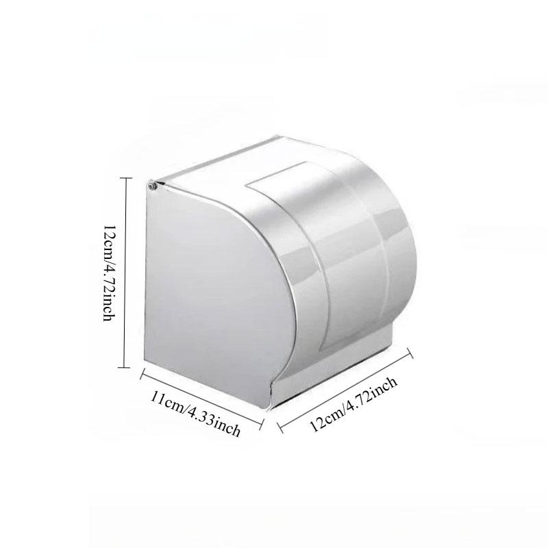

Bathroom Tissue Holder Bathroom Waterproof Toilet Roll Holder Wall-mounted Tissue Holder Paper Towel Holder Toilet Roll Holder