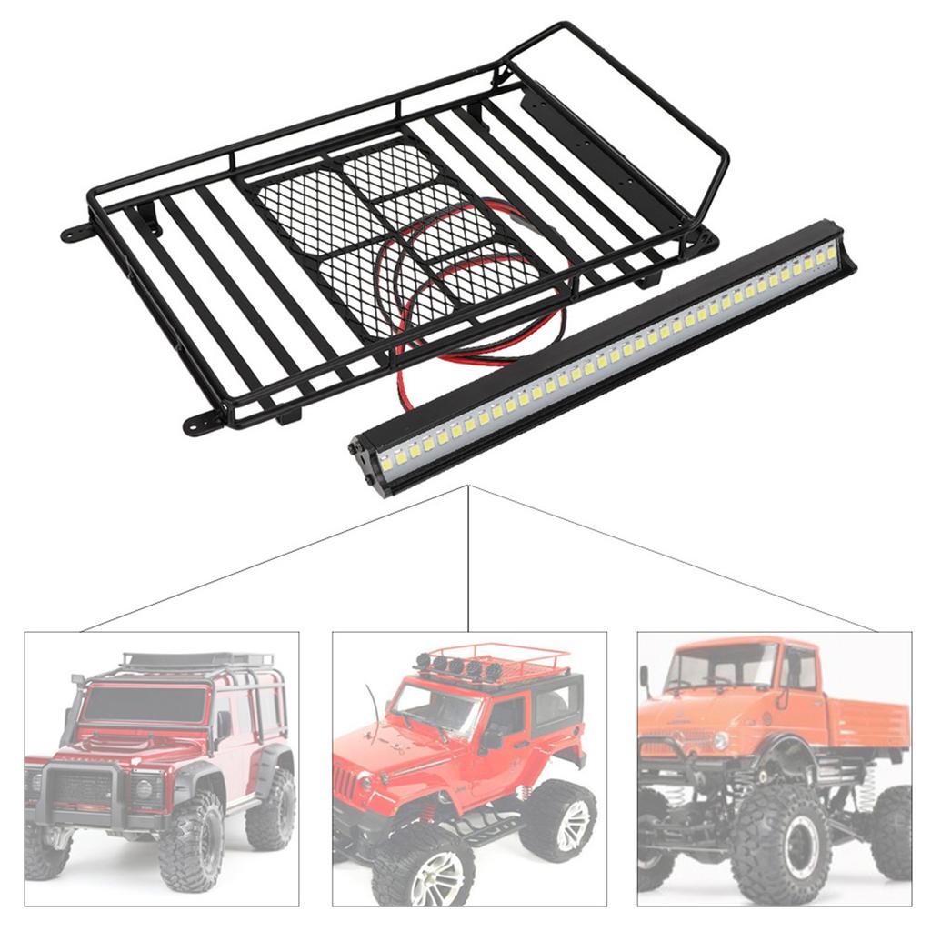 1 10 RC Car Roof Rack Luggage Carrier Tray for  Less Than Span Class= Ui Risk_flag4  More Than TRX Less Than  Span More