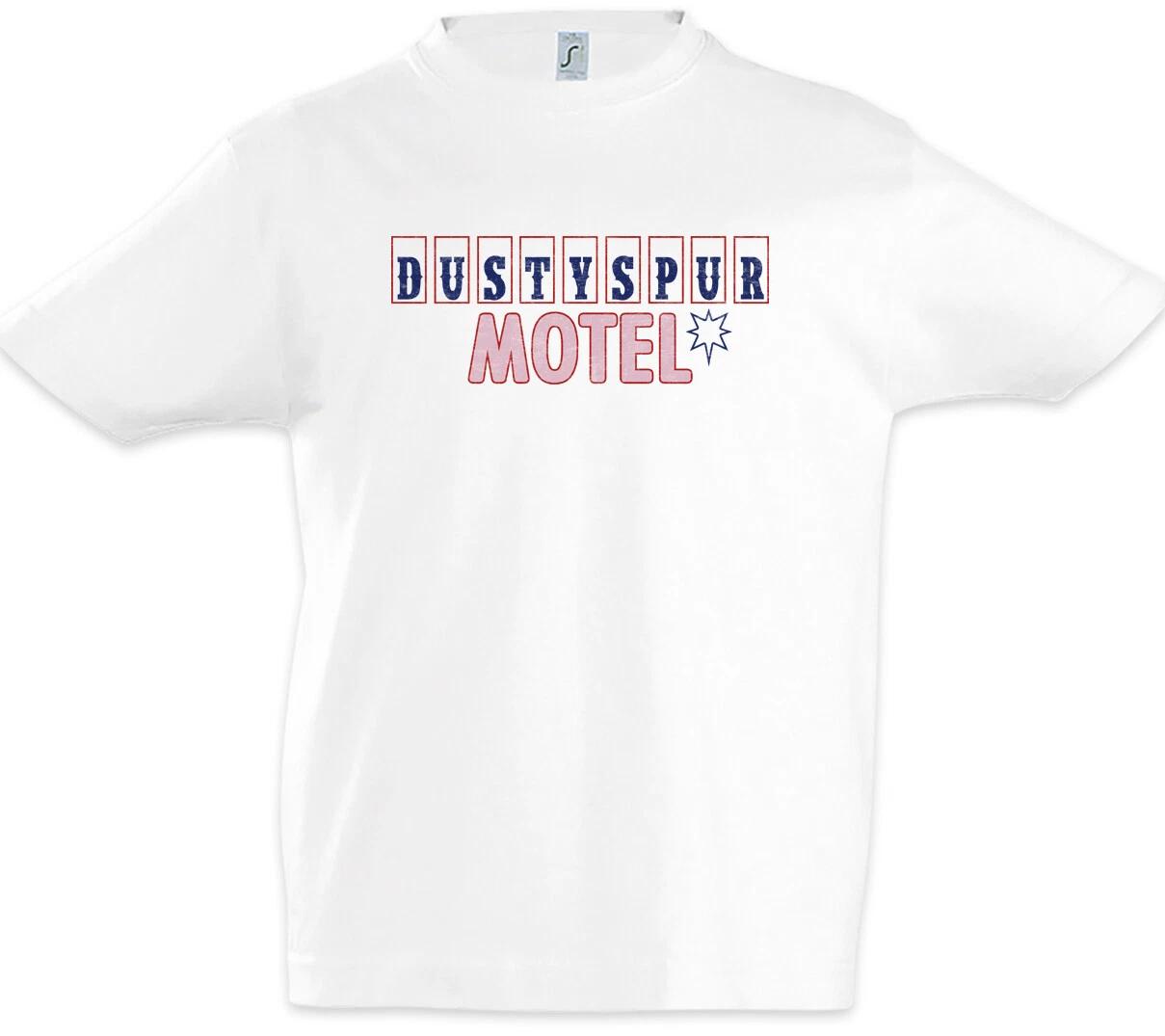 Dustyspur Motel Kids Boys T-Shirt Glow Symbol Sign Logo Hotel Zoya Sylvia- 160