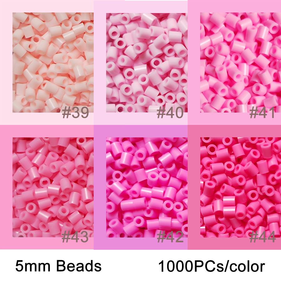 Non-Toxic 6000Pcs 5Mm Iron Beads Pixel Art Kit 6Color Black White For Kid Hama Perler Bead Diy Puzzles High Quality Gift Children Toys