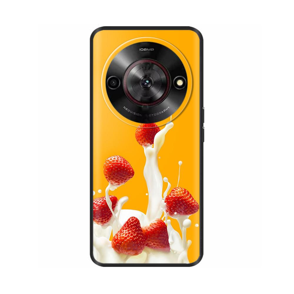 Painted Cover For ZTE Blade A75 5G Case Soft Silicone Fundas Shockproof Shell Back Cover For ZTE Blade A75 5G 4G Cases Bumper