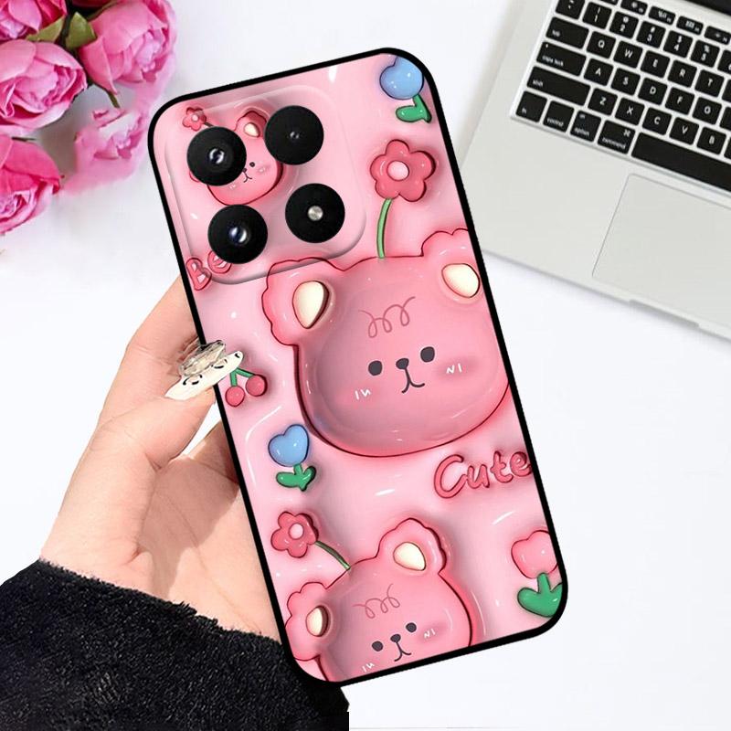 Case For Xiaomi 17 5G Phone Cover 25113PN0EC Fashion Cute Cartoon Painted Soft TPU Silicone Shell Bumper For Xiaomi Mi 17 Fundas