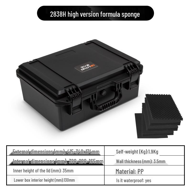 קופסת הגנה מפלסטיק עמידה למים ועמידה בפני זעזועים למצלמה וציוד