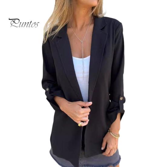 

Женское зимнее пальто с отложным воротником и карманами, однотонный кардиган с открытой строчкой, свободный крой, верхняя одежда, термобелье с длинными рукавами, зимняя куртка для поездок на работу и свиданий L чёрный