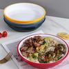 Melamine Imitation Porcelain Deep Round Plates