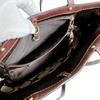 COACH canvas Signature Tote Bag canvas Brown Women 10124 Used