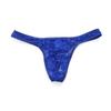 Underpants Men Lace Hollow Thongs Thin Mesh Male Briefs Men's Sheer Lace Panties  Summer